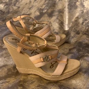 Sam Edelman Wedge Shoes 8